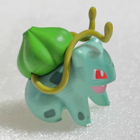Pokemon Wicked Cool Toys BULBASAUR with vines 2020 Figure Toy 1.5" WCT - Picture 2 of 5